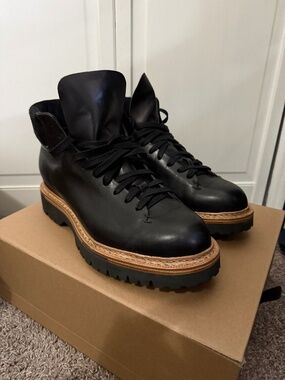 Feit Handsewn Utility Hiker Boots Size 12